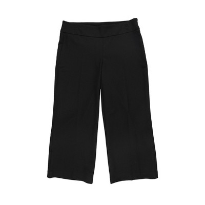 bar III Womens Wide-Leg Cropped Gaucho Dress Pants