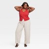Women's Ribbed Button-Down Vest - A New Day™ - 3 of 3