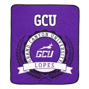 NCAA Grand Canyon Antelopes Crest Ultra Soft Blanket - 1 of 2