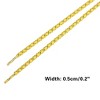 INSPIRE CHIC Round Cross Non-Slip Heavy Durable Outdoor Climbing Hiking Shoe Laces 2 Pairs - 3 of 4