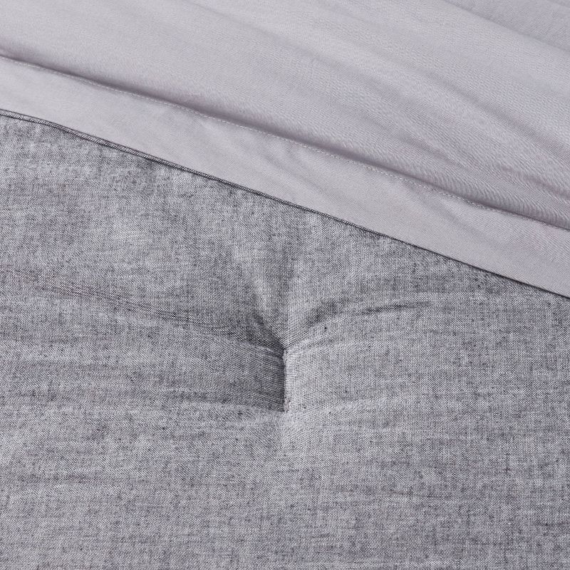 Cotton Linen Chambray Comforter & Sham Set - Threshold™
, 4 of 7