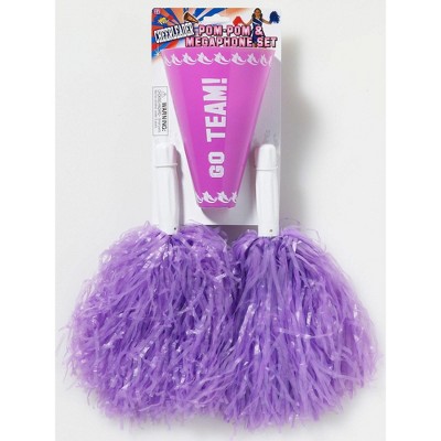 Foil Cotton Cheerleader Pom Poms - Purple at Rs 150/pack in New