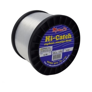 Momoi Hi-Catch Nylon Monofilament Line 1 Pound Spool Blue, 80# - 1 of 4
