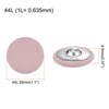Unique Bargains Metal Shank Round Cloth Covered DIY Sewing Buttons 20 Pcs - 2 of 4