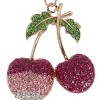 CTM Women's Dipped Cherry Classy Bag Charm - 3 of 3