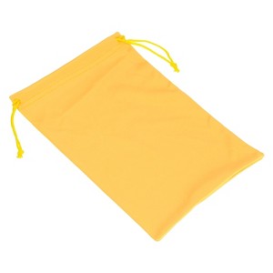 Unique Bargains Microfiber Soft Drawstring Ski Goggle Bag 7.1" x 10.6" - 1 of 4