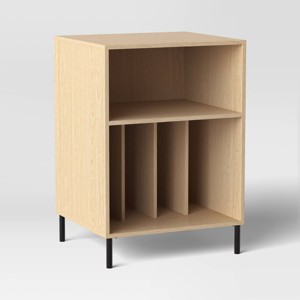 Mixed Material Listening Station Natural - Room Essentials™ - 1 of 4