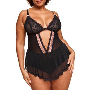Adore Me Women's Eleanor Bodysuit Lingerie - 1 of 4
