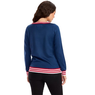 Tipsy Elves Women’s Sleighin’ it Sweater - Holiday Festive Sweater