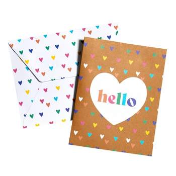 8ct Heart Boxed Cards