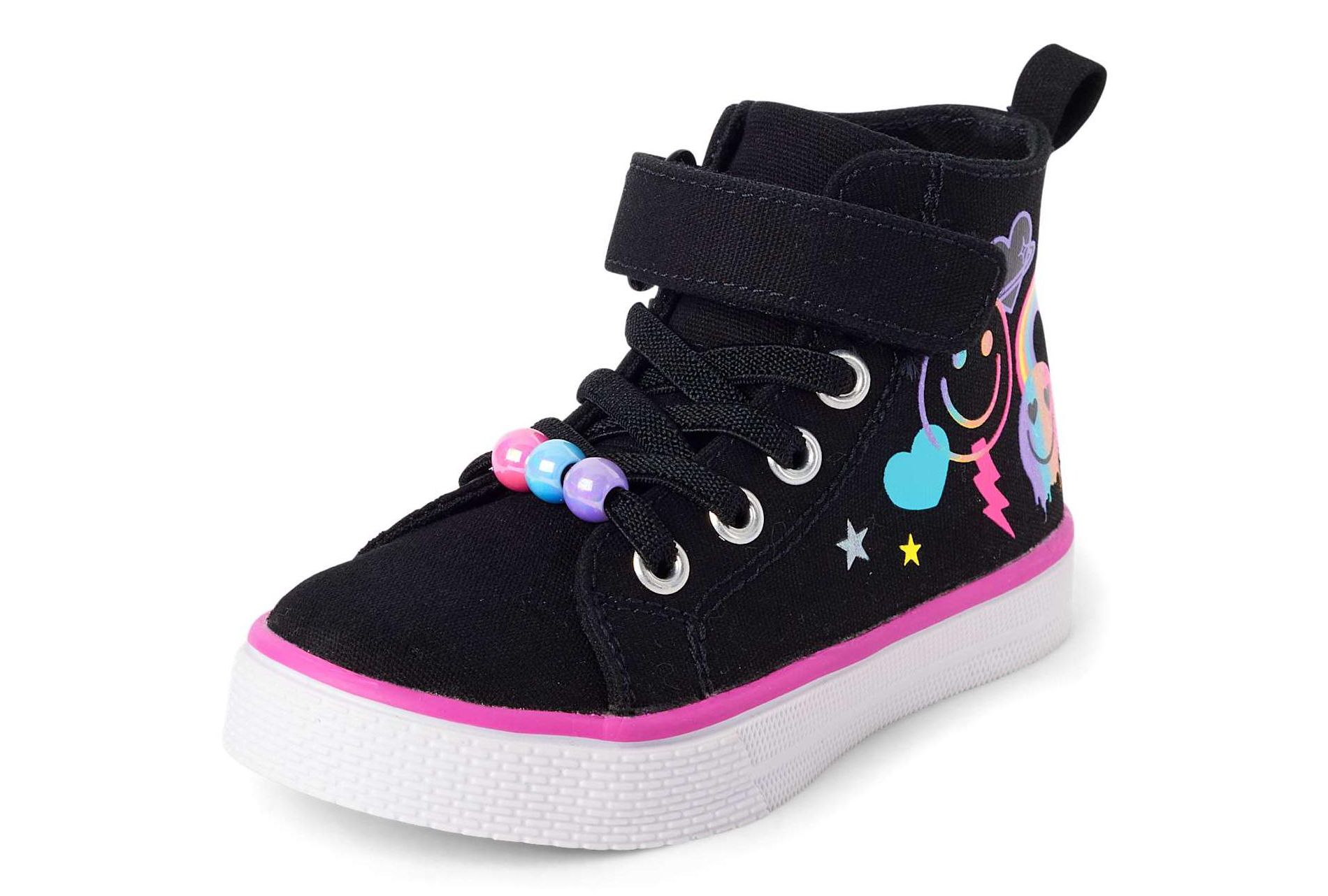 The Children's Place Toddler Girls Doodle High Top Sneakers