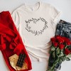 Simply Sage Market Floral Heart Short Sleeve Tee - 3 of 4