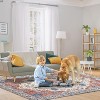 Rugs Machine Washable Area Non-Slip Stain Resistant Rug, Kids & Pets Friendly, Vintage Boho Carpet, Low Pile Indoor Rugs - 2 of 4