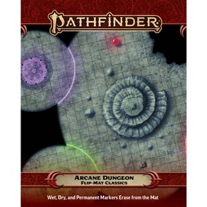 Pathfinder Flip-Mat Classics: Arcane Dungeon - by  Paizo Publishing (Paperback) - 1 of 1