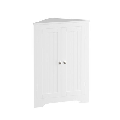 VYNXARIA Shoe Storage Cabinet with 2  Drawers -  Wood Hidden Organizer, Freestanding Slim Design for Entrance, Living Room, Hallway, Bedroom ,White