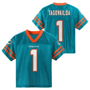 NFL Miami Dolphins Toddler Boys' Tua Tagovailoa Short Sleeve Jersey - 1 of 3