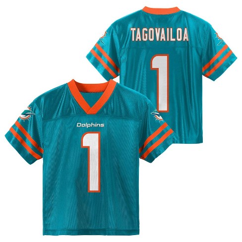 NFL Miami Dolphins Toddler Boys' Short Sleeve Tagovailoa Jersey - 2T