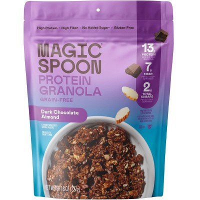 Magic Spoon Dark Chocolate Almond Protein Granola - 8oz