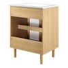 Modway Calla 24 in Perforated Metal Bathroom Vanity - 3 of 4