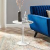 Modway Lippa 20Inch Round Artificial Marble Side Table - 4 of 4