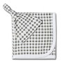 Makemake Organics Organic Swaddle Blanket & Hat Set - Olive Gingham - 2 of 4