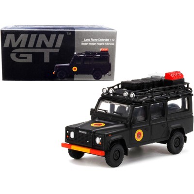 Land Rover Defender 110 (RHD) Black Badan Intelijen Negara Indonesia "EMS Exclusive" 1/64 Diecast Model by True Scale Miniatures