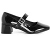 Women's Plus Size WIDE FIT Mary Jane Block Heel - black | CITY CHIC - 2 of 4