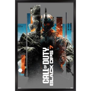 Trends International Call of Duty: Black Ops 7 (2025) - Split Reality Gray Framed Wall Poster Prints - 1 of 4
