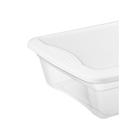 ClearView 41-Quart Kids' Underbed Plastic Storage Box with Lid, 12-Pack
