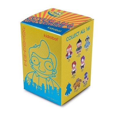 Kidrobot Futurama Universe X Blind Box 2 5 Mini Figure One Random Target - roblox red series 4 mystery box brick cube