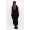 Women's Plus Size Halo Midi Dress - black | CITY CHIC - image 4 of 4