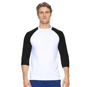 Expert Brand USA-Made Men's DriMax™ ¾ Baseball Athletic Shirt - 1 of 4