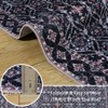 LOVEVOOK Floral Area Rugs for Living Room Rug Washable Abstract Large Rug for Dining Room Bedroom Carpet Non Slip Indoor Modern Nursery Home Office - 3 of 4
