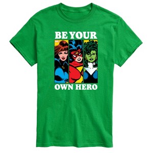 Men's - Marvel - Be Your Own Hero Short Sleeve Graphic T-Shirt - 1 of 4