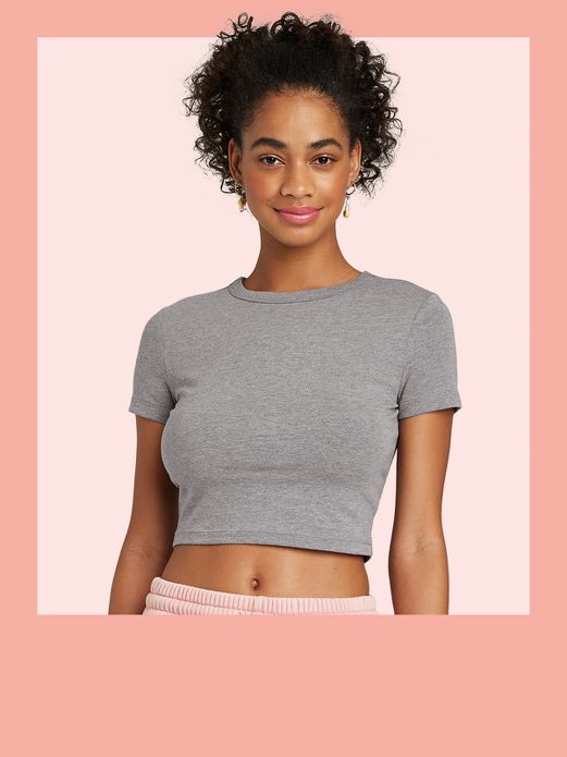 Lucky Brand Women's Short Sleeve Square Neck Top Shirt