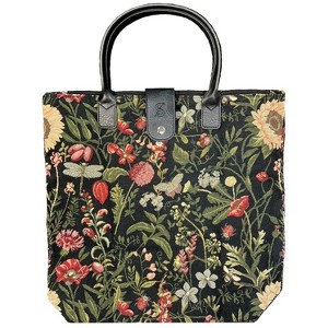 Signare USA Morning Garden Black Folding Bag - 1 of 3