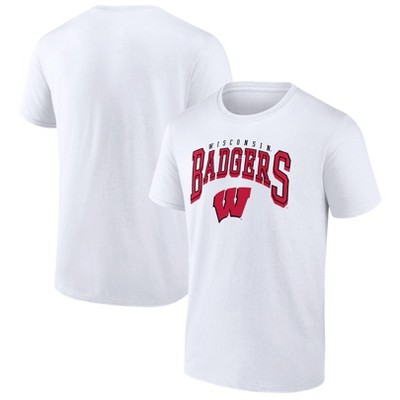 NCAA Wisconsin Badgers Men's Bi-Blend T-Shirt
