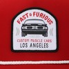 Fast & Furious Race Car Patch Adult Red Trucker Hat - 3 of 4