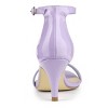 Allegra K Women's Open Toe Ankle Strap Stiletto Heel Ankle Strap Sandals - 3 of 4