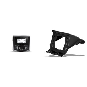 Rockford Fosgate PMX-1 Media Receiver with IPX6 2.3” Display, 7-Band + Peq Eq, Bluetooth, Aux And Usb Inputs with Radio Dash Kit Compatible with 17... - 1 of 4