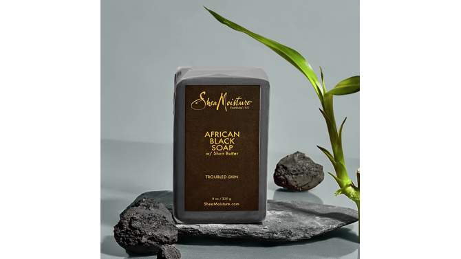 SheaMoisture African Black Bar Soap - 8oz, 2 of 9, play video