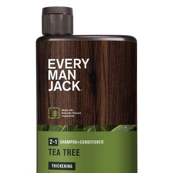 Every Man Jack Men's 2-in-1 Thickening Shampoo + Conditioner -  Tea Tree - 13.5 fl oz