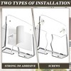 Orieon Techs Wall Mounted Clear Adhesive Phone Stand - 3 of 4