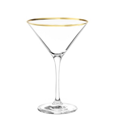 Juvale 5oz Martini Glasses Set Of 6 For Bar Accessories, Cocktail Stem  Glasses : Target