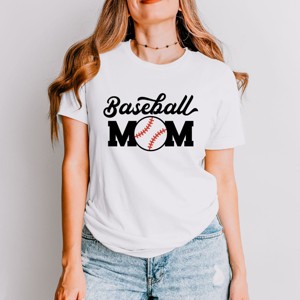 Simply Sage Market Baseball Mom Varsity Short Sleeve Tee - 1 of 4