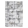 Abstract Indoor Rug Modern Stripes Area Rug Machine Washable, Ultra-Thin Non Slip Soft Large Living Room Floor Rugs - 3 of 4