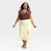 Women's Lace Column A-Line Skirt - A New Day™ White - 3 of 3