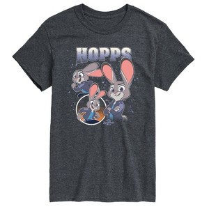 Men's - Disney - Hopps Bootleg Short Sleeve Graphic T-Shirt - 1 of 4