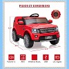Garvee Kids' 12V Licensed Land Rover Ride-On Car with Remote Control, MP3 Player, LED Lights, Spring Suspension, Ride On Toy for Ages 2–6 - 2 of 4