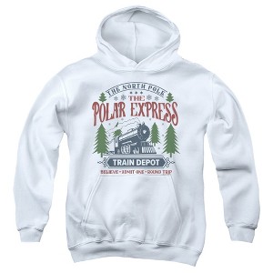 Boys’ The Polar Express Train Depot Hooded Sweatshirt - 1 of 4